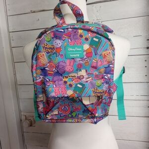 Disney Parks Loungefly Mini Backpack Kawaii Icons Pastel Pattern Cute.